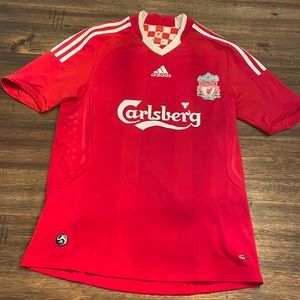 Authentic Liverpool soccer home jersey, mens small